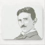 Nikola Tesla Portrait Mouse Pad
