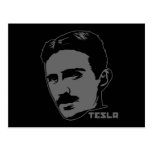 Nikola Tesla Portrait Postcard