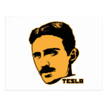 Nikola Tesla Portrait Postcard