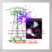 Nikola Tesla poster