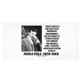 Nikola Tesla Scientists Equation No Relation Quote Photo Card