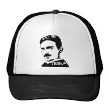 Nikola Tesla Vintage T-Shirt Trucker Hat