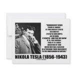 Nikola Tesla Wheelwork Of Nature Kinetic Energy Personalized Invites