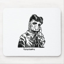 Nikola Teslasaurus Mousepads