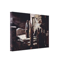 Nikolai Nikolaevich Ge - In garden of Gethsemane Canvas Print