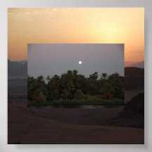 Nile Sunset on Sunrise Over Wadi Rum Posters
