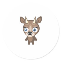 Nilgai - My Conservation Park Round Sticker