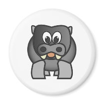 Nilpferd hippo hippopotamus kühlschrankmagnete