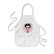 niña cocinera delantales