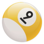 NINE BALL stickers