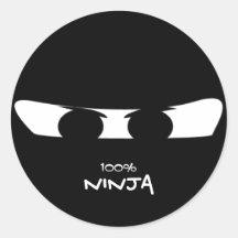 Ninja 100% autocollants