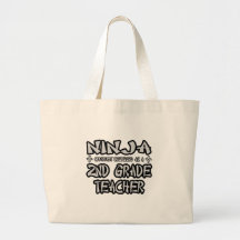 Ninja...2nd Grade Teacher Bags