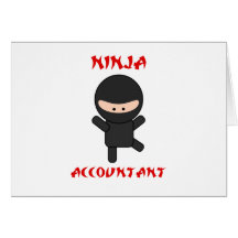 Ninja Accountant Cards
