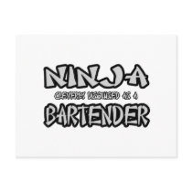 Ninja...Bartender