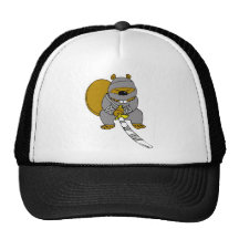 Ninja Beaver Mesh Hats