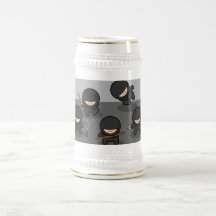 Ninja Beer Stein - KItchy Gift! Mug