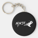 Ninja Black Key Chains