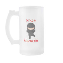 ninja bouncer mug