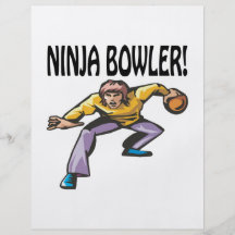 Ninja Bowler Flyers