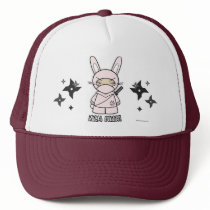 Ninja Bunny! With Shurikens Hat