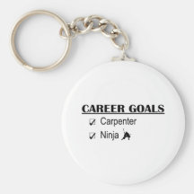 Ninja Career Goals - Carpenter Key Chain