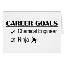 Ninja Career Goals - Chemical Engineer Cards