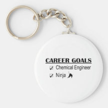 Ninja Career Goals - Chemical Engineer Key Chain