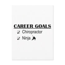 Ninja Career Goals - Chiropractor