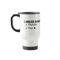 Ninja Career Goals - Electrician Mugs