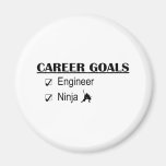 Ninja Career Goals - Engineer Fridge Magnet