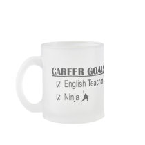 Ninja Career Goals - English Teacher Mugs