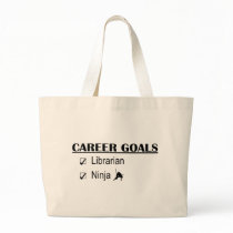 Ninja Career Goals - Librarian Tote Bag