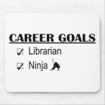 Ninja Career Goals - Librarian Mousepads