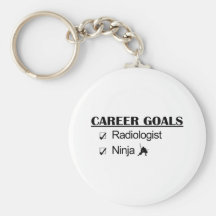 Ninja Career Goals - Radiologist Keychain