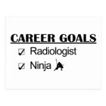 Ninja Career Goals - Radiologist Post Card