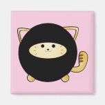 Ninja Cat Magnet