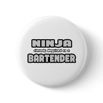 Ninja Cleverly Disguised As A Bartender