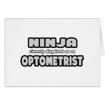 Ninja Cleverly Disguised As An Optometrist