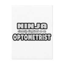 Ninja Cleverly Disguised As An Optometrist