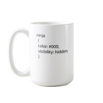 Ninja css definition coffee mug