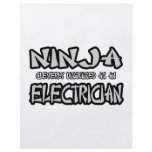 Ninja...Electrician flyers