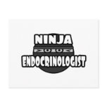 Ninja Endocrinologist postcards
