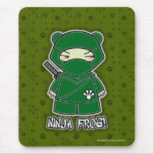 Ninja Frog! Mousepad