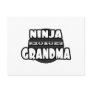 Ninja Grandma