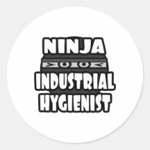 Ninja Industrial Hygienist Sticker
