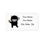 Ninja Kitty Address Labels