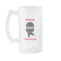 Ninja Librarian (Plain) Coffee Mug