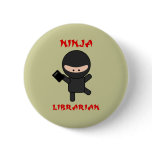 Ninja Librarian with Book