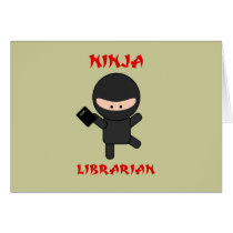 Ninja Librarian with Book