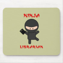 Ninja Librarian with Book